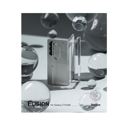 Ringke Fusion for Samsung Galaxy Z Fold 6 - Military Grade Drop Protection - Clear - Forexengineer -Malaysia- 8809961786945