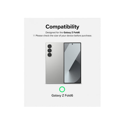 [2 PACK] Ringke Cover Display Tempered Glass for Samsung Galaxy Z Fold 6 - Clear - Forexengineer -Malaysia- 8809961786983