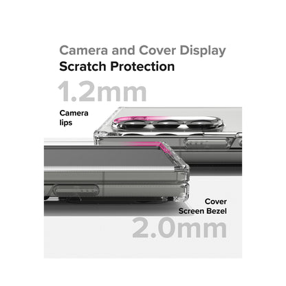 Ringke Fusion for Samsung Galaxy Z Fold 6 - Military Grade Drop Protection - Clear - Forexengineer -Malaysia- 8809961786945