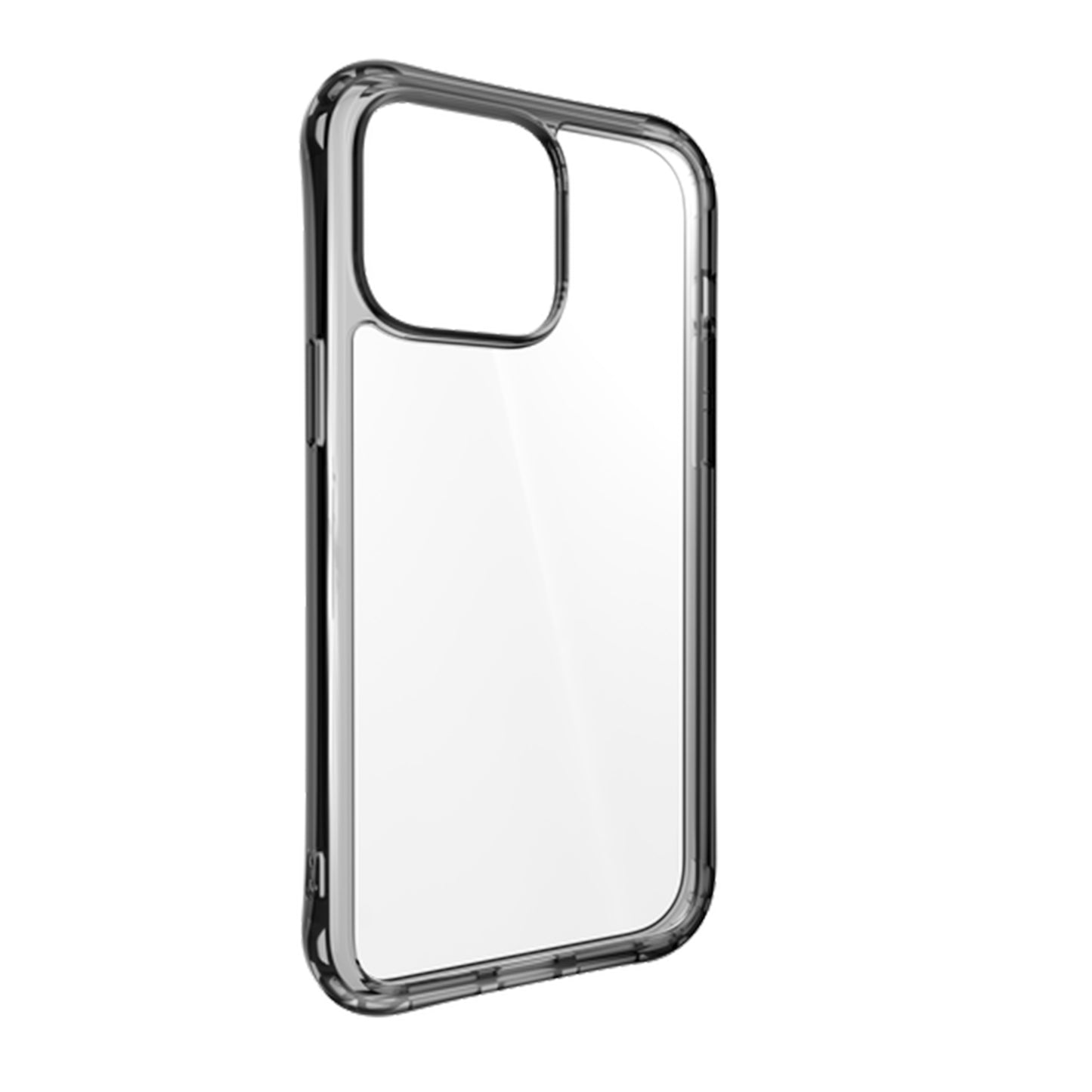 Switcheasy Alos for iPhone 14 Series - Anti-Yellowing Contoured Bumper - Transparent Black