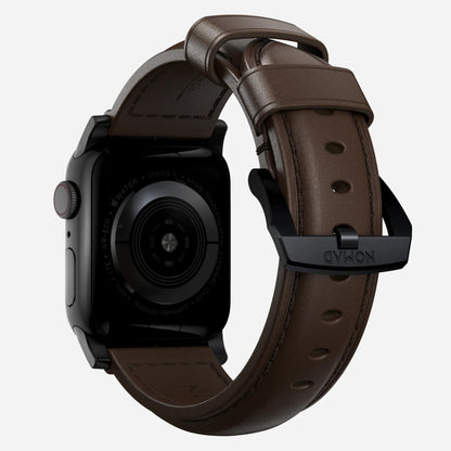 NOMAD Traditional Leather Band for Apple Watch Ultra 2/1 & all previous versions - Forexengineer -Malaysia- 856504004682-856504004675-855848007915