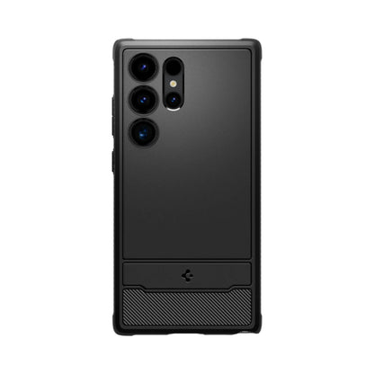 Spigen Rugged Armor for Samsung Galaxy S24 Series - Matte Black - Forexengineer -Malaysia- 8809971221719-8809971222068-8809971222242