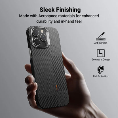 Raptic 600D Aramid Fibre Croxx with Magsafe for iPhone 16 Pro Max - Mondrian Black - Forexengineer -Malaysia