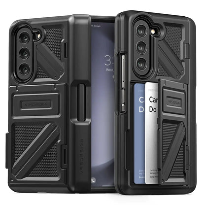 [ONLINE EXCLUSIVE] VRS Design Terra Guard Ultimate Go Series for Samsung Galaxy Z Fold 5 - Matte Black - Forexengineer -Malaysia- 8809919628938