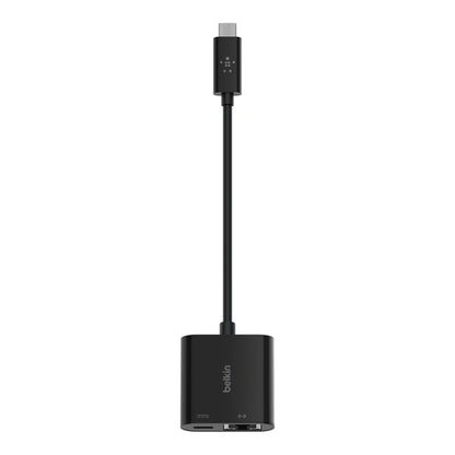 [ONLINE EXCLUSIVE] BELKIN USB-C to Ethernet + Charge Adapter 60W PD 1000 Mbps - Forexengineer-malaysia