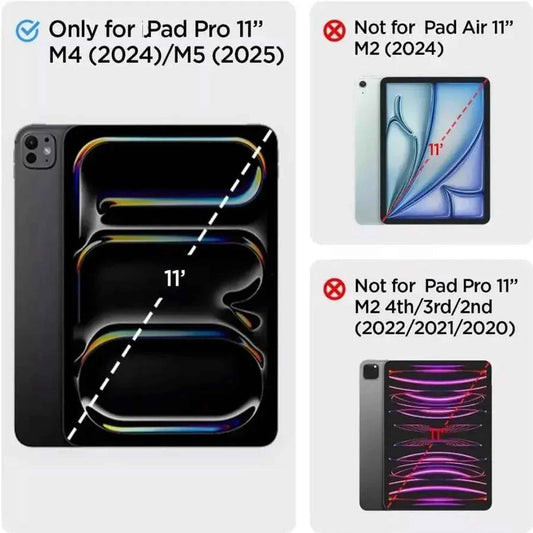Spigen Glas.tR EZ Fit Screen Protector for iPad Pro 11" M4 / M5 ( 2025 / 2025 ) with Auto-Alignment Installation Tray