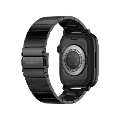 SwitchEasy Maestro Stainless Steel Band for Apple Watch 49mm / 45mm / 44mm / 42mm - Forexengineer -Malaysia- 4895241108365-4895241108389
