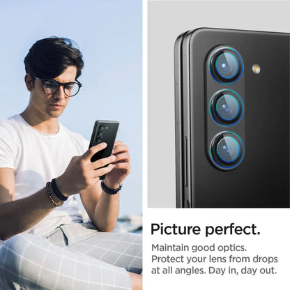 [2 PACK] Spigen Lens Protector Glas.tR EZ Fit Optik Pro for Samsung Galaxy Z Fold 6 / Fold 5 - EZ Fit Tray Included - Forexengineer -Malaysia- 8809971229081-8809896748773