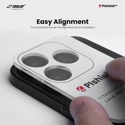 [ONLINE EXCLUSIVE] ZEELOT PIshield Sapphire Titanium Alloy Lens Protector for iPhone 15 Pro Max / 15 Pro - Forexengineer -Malaysia- 4891011517825-4891011517832-4891011517849-4891011517856-4891011517863-4891011517870