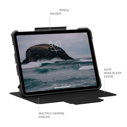 UAG Metropolis SE Case for iPad Air 13" / iPad Air 11'' ( 2024 ) M2 / iPad Air 10.9" ( 2022 - 2020 ) With Build In Apple Pencil Holder - Forexengineer -Malaysia- 840283913655-840283913662-840283913853-840283913884-840283913860-840283913891-840283913877-840283913907