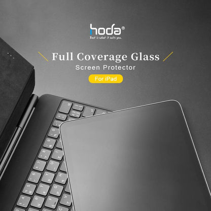 HODA 0.33mm Tempered Glass Screen Protector (Notch) for iPad Pro 11" / iPad Pro 13" ( 2024 ) M4 - Clear - Forexengineer -Malaysia- 4711441975098-4711441974954
