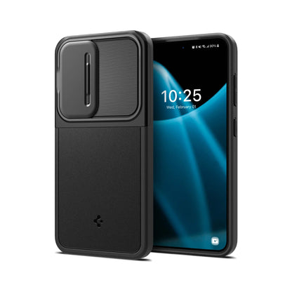 Spigen Optik Armor for Samsung Galaxy S24 Series - With Lens Protection - Forexengineer -Malaysia- 8809971221993-8809971222426-8809971221986-8809971222419