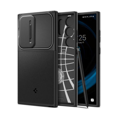 Spigen Optik Armor for Samsung Galaxy S24 Series - With Lens Protection - Forexengineer -Malaysia- 8809971221993-8809971222426-8809971221986-8809971222419