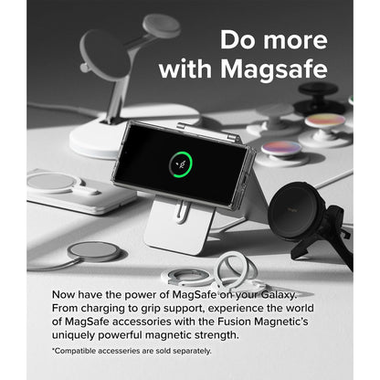 Ringke Fusion Magnetic for Samsung Galaxy Z Fold 6 - MagSafe Compatible - Clear - Forexengineer -Malaysia- 8809961786969