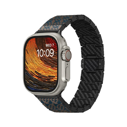 PITAKA Dreamland ChromaCarbon Band for Apple Watch All Models - Forexengineer -Malaysia- 7493554143454-7493554143386