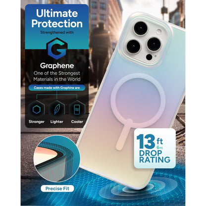 ZAGG Milan Snap Case for iPhone 16 Pro Max - 4 meters Drop Protection and Magsafe Compatible - Forexengineer -Malaysia