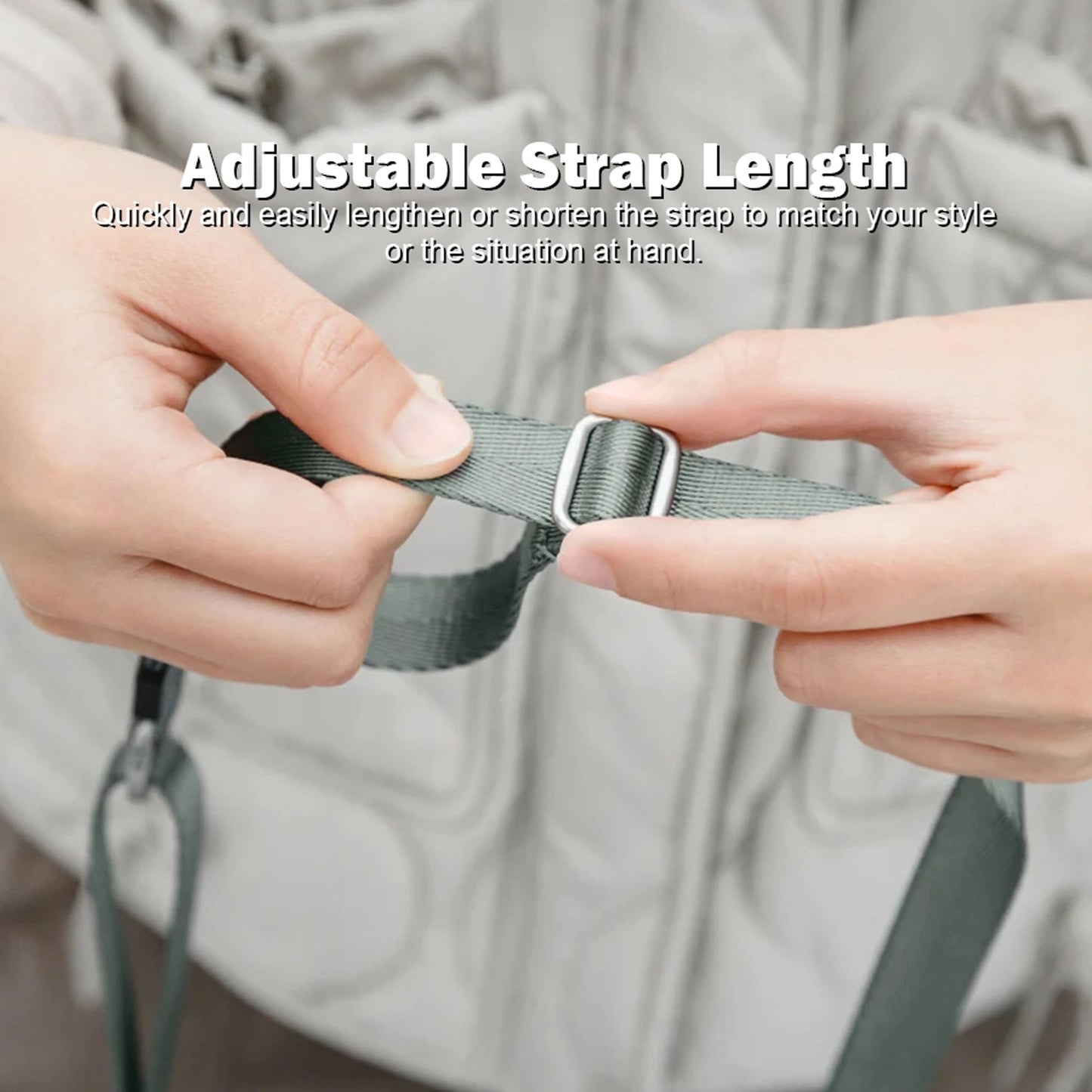 MAGEASY 2-in-1 Utility Strap ( Strap + Strap Card ) 20mm Phone Lanyard