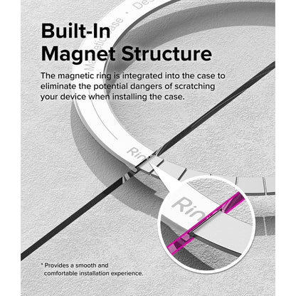 Ringke Fusion Magnetic for Samsung Galaxy Z Flip 6 - MagSafe Compatible - Clear - Forexengineer -Malaysia- 8809961787034