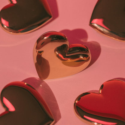 PopSockets Swappable PopGrip Luxe - Heart Of Gold - Forexengineer -Malaysia- 840173727584