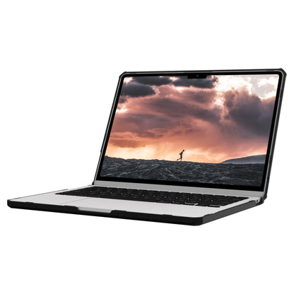 UAG Plyo for MacBook Air 13" ( M2 / M3 ) (  2022 / 2024 ) - Ice/Black - Forexengineer -Malaysia- 840283906060
