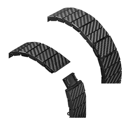 PITAKA Carbon Fiber Watch Band Modern Series for Samsung Galaxy Watch4, Watch4 Classic, Watch5, and Watch5 Pro all size - Forexengineer -Malaysia- 7493554139112