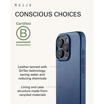 MUJJO Full Leather Case for iPhone 16 Series - Magsafe Compatible - Forexengineer -Malaysia