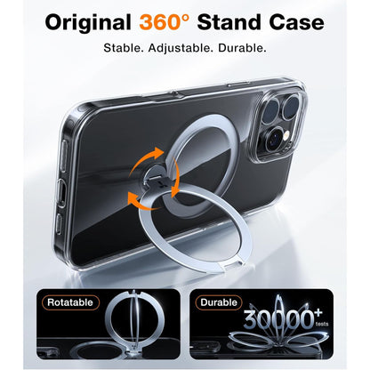TORRAS 360° Spin Stand MagSafe Case for iPhone 16 Pro Max - Magsafe Compatible - Forexengineer -Malaysia