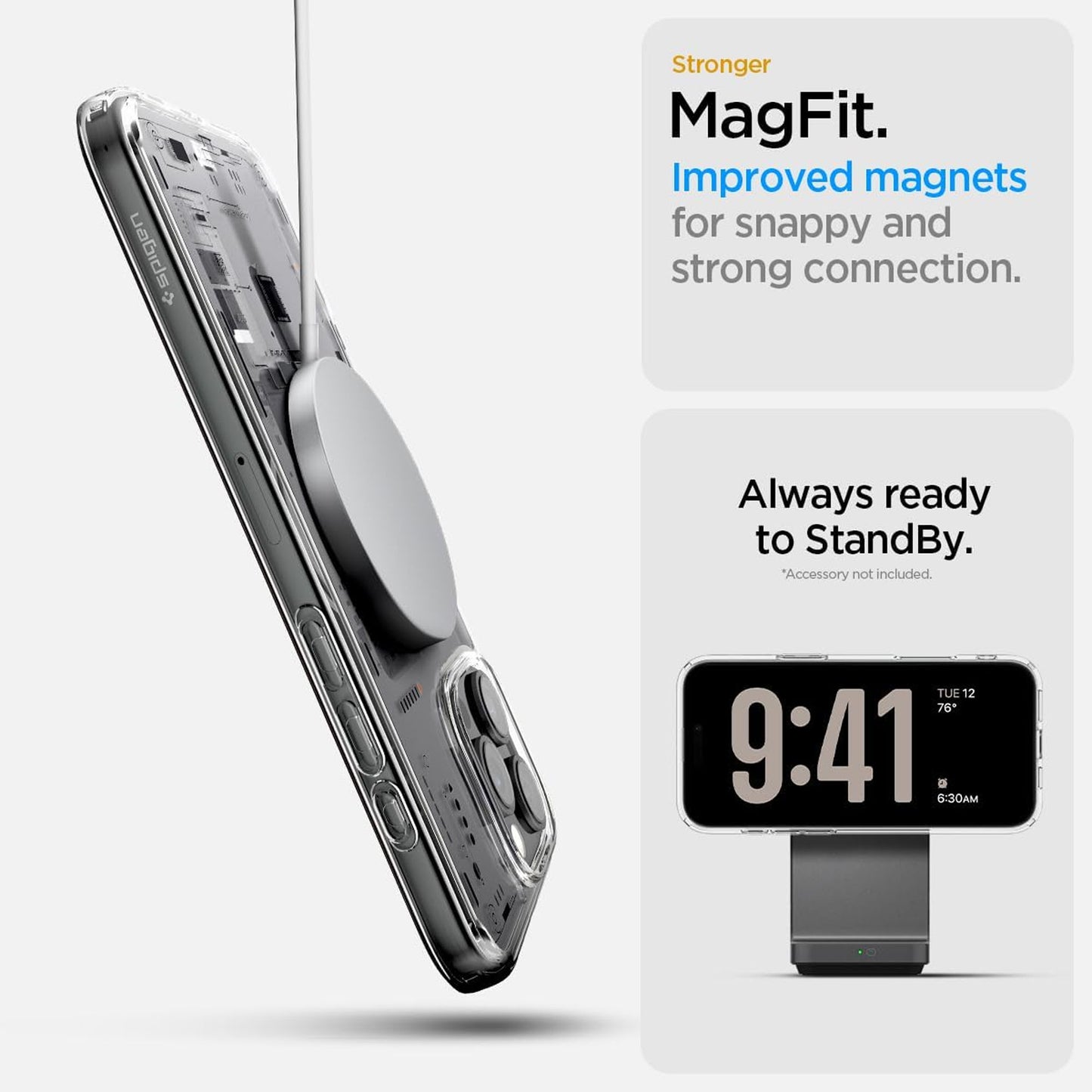 Spigen Ultra Hybrid MagFit Neo One for iPhone 16 Series - MagSafe Compatible