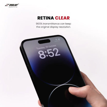 ZEELOT SOLIDsleek Tempered Glass Screen Protector for iPhone 15 Series - Retina Clear - Forexengineer -Malaysia- 4891011517542-4891011517535-4891011517528-4891011517511