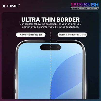 X.One Extreme Shock Eliminator 8H (5th Generation) for iPhone 16 Series - Clear HD - Forexengineer -Malaysia