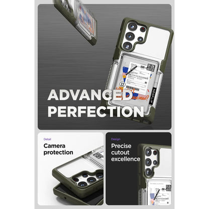 [ONLINE EXCLUSIVE] VRS Design NeoFlip Travel Card Slot for Samsung Galaxy S23 Ultra - Holds up to 3 Cards - Forexengineer -Malaysia- 8809919620680-8809919620673-8809919620659-8809919620666