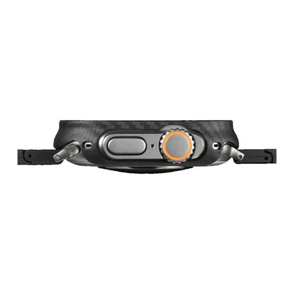 PITAKA Air Case for Apple Watch 49mm / 46mm / 45mm / 41mm - Black/Grey Twill - Forexengineer -Malaysia- 6321116742474-6321116742542-7493554134544-749355417544-749355417513
