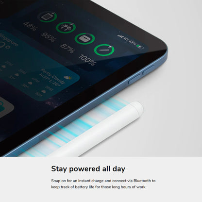 UNIQ Pixo Pro Magnetic Stylus Pen with Tilt Sensitivity and Wireless Charging for iPad - Dark Grey - Forexengineer -Malaysia- 8886463684771