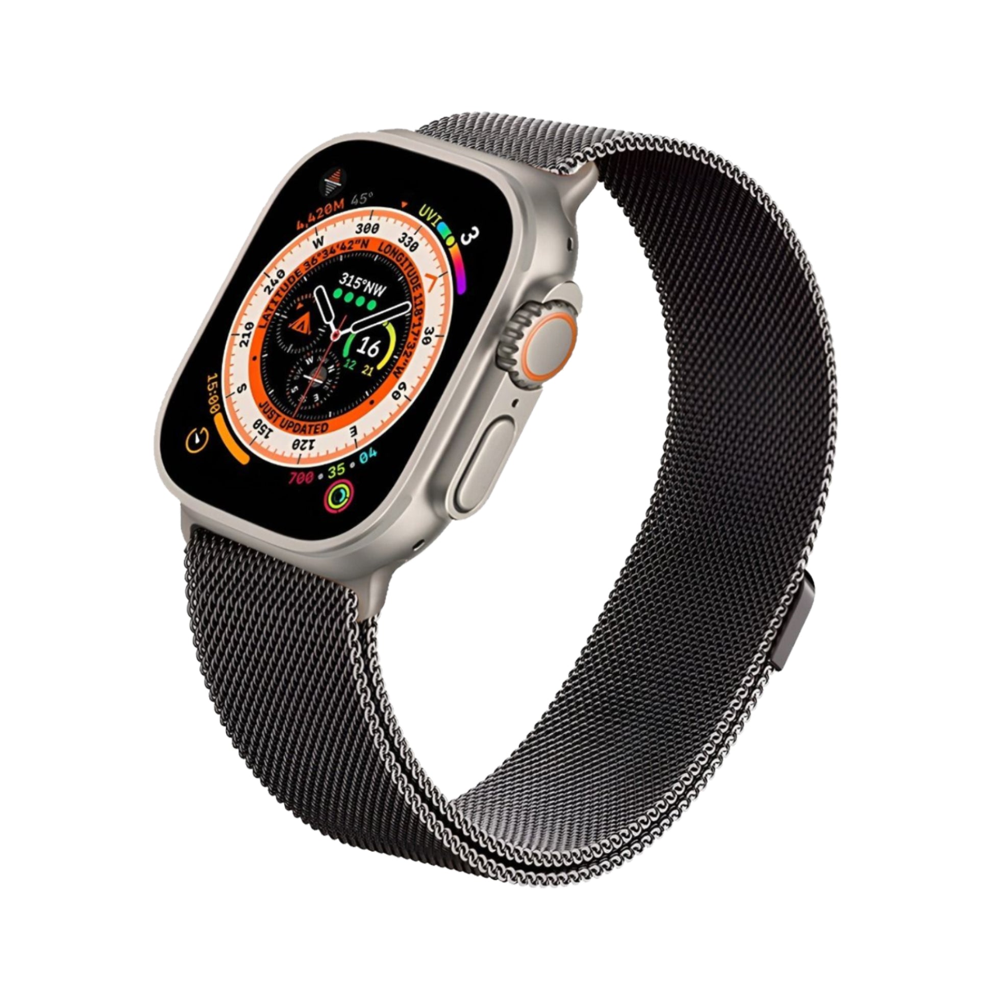 Spigen Watch Band Metal Fit for Apple Watch 49mm / 45mm / 44mm / 42mm - Forexengineer -Malaysia- 8809896751551-8809896752459