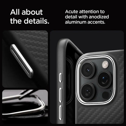 Spigen Enzo Aramid MagFit for iPhone 16 Series - MagSafe Compatible - Forexengineer -Malaysia