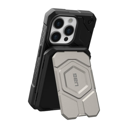 UAG Magnetic Wallet with Stand - Protects up to 3 Cards RFID Block - Black/Titanium - Forexengineer -Malaysia- 840283912191
