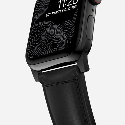 NOMAD Traditional Leather Band for Apple Watch Ultra 2/1 & all previous versions - Forexengineer -Malaysia- 856504004682-856504004675-855848007915