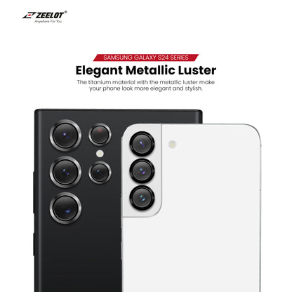ZEELOT PIshield Sapphire Series Titanium Alloy Lens Protector for Samsung Galaxy S24 Ultra - Forexengineer -Malaysia- 4891011519799-4891011519805-4891011519812-4891011519829-4891011519836