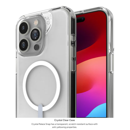 ZAGG Crystal Palace Snap for iPhone 15 Series - Magsafe Compatible - Clear - Forexengineer -Malaysia- 840056193529-840056193512-840056193505-840056193499