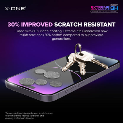 X.One Extreme Shock Eliminator 8H ( 5th Generation ) for iPhone 15 Series - Clear HD - Forexengineer -Malaysia- 866845678457-86684567844-866845678458-86684567856-866845678459-86684567874-866845678460-86684567886
