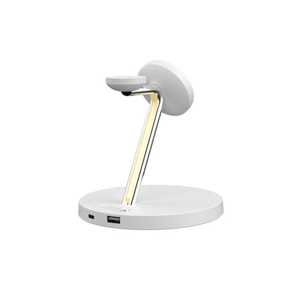 SwitchEasy MagPower 4-in-1 Magnetic Wireless Charging Stand ( 15W ) - White - Forexengineer -Malaysia- 4895241105630