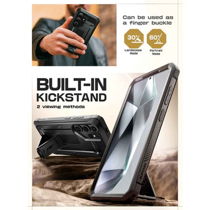 SUPCASE UB Pro for Samsung Galaxy S25 Ultra - With Built-in Screen Protector and Kickstand