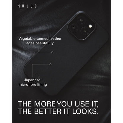 MUJJO Full Leather Case for iPhone 16 Series - Magsafe Compatible - Forexengineer -Malaysia