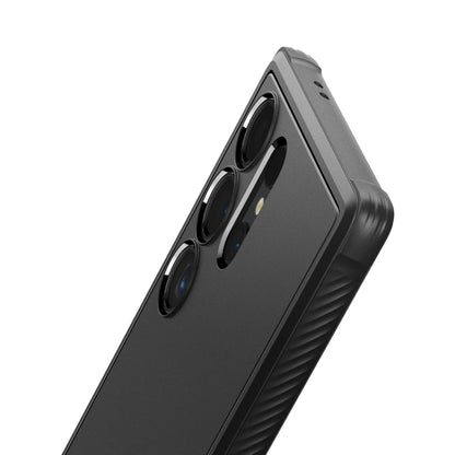 Spigen Rugged Armor for Samsung Galaxy S24 Series - Matte Black - Forexengineer -Malaysia- 8809971221719-8809971222068-8809971222242
