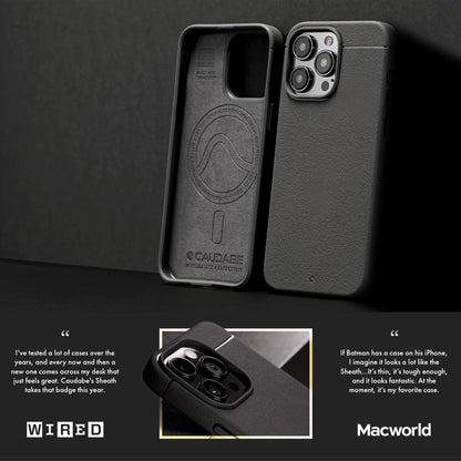 Caudabe Sheath for iPhone 15 Series - Magsafe Compatible ( CUT OUT ) - Forexengineer -Malaysia- 672975696115-672975695989