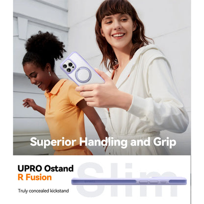 TORRAS Ostand R Fusion Series for iPhone 16 Series - With 360° Rotated Stand and MagSafe Compatible - Forexengineer -Malaysia