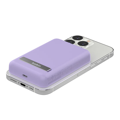 [ONLINE EXCLUSIVE] BELKIN BoostCharge Magnetic Wireless Power Bank 5000mAH PD + Stand - Forexengineer -Malaysia- 745883841417-745883841424-745883853878-745883853885