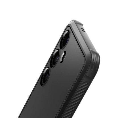 Spigen Rugged Armor for Samsung Galaxy S24 Series - Matte Black - Forexengineer -Malaysia- 8809971221719-8809971222068-8809971222242