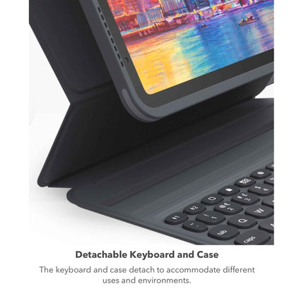 ZAGG Pro Keys Keyboard for iPad Air 13" (2024) M2 / iPad Pro 12.9" ( 2022 / 2021 / 2020 / 2018 ) 3rd - 6th Gen - Black