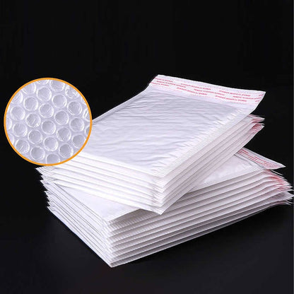 [MURAH PROMO 7 HARI] Bubble Envelope MURAH White Bubble Mailer Courier Bag Bubble Wrap Parcel Bag Envelope Parcel Plastic Flyer Postage Plastik - Forexengineer -Malaysia- 395789635625-395789695536-395789675527
